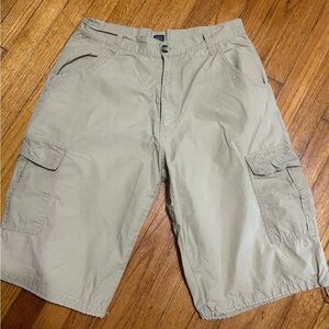 Fubu Collection Vintage Y2K Cargo Rip Stop Shorts Cotton Outdoor Men's Size 34